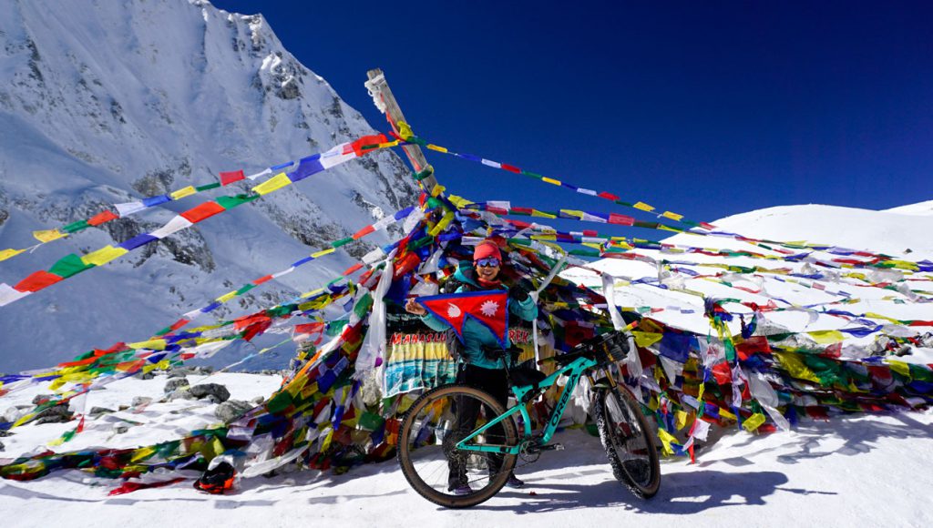 Manaslu Circuit Mountain Biking Tour, Himalayan Action