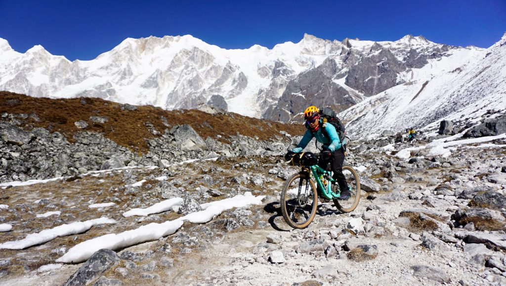 Manaslu Circuit Mountain Biking Tour, High Altitude Mountain Biking, Himalayan Action