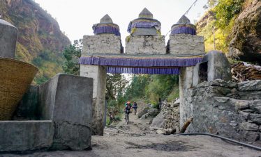 Manaslu Circuit Mountain Biking Tour, Himalayan Action