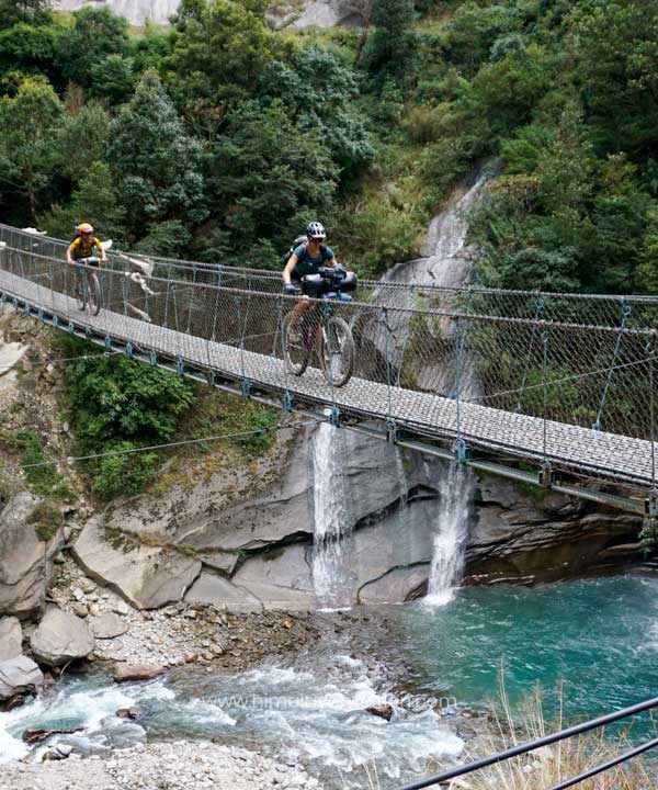 Manaslu Circuit Mountain Biking Tour, Himalayan Action