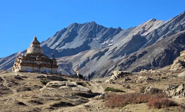 Nar Phu Mountain Biking Tour Landscape, Himalayan Action