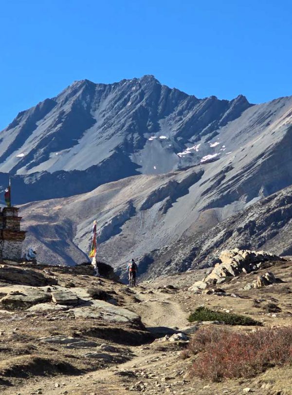 Nar Phu Mountain Biking Tour Landscape, Himalayan Action