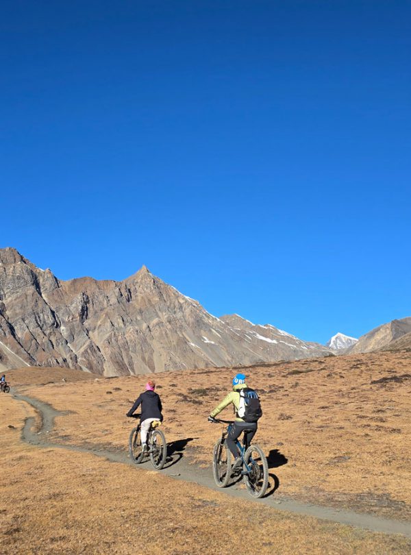 Nar Phu Mountain Biking Tour Landscape, Himalayan Action