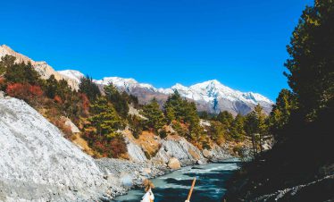 Annapurna Circuit Trek Landscape, Himalayan Action