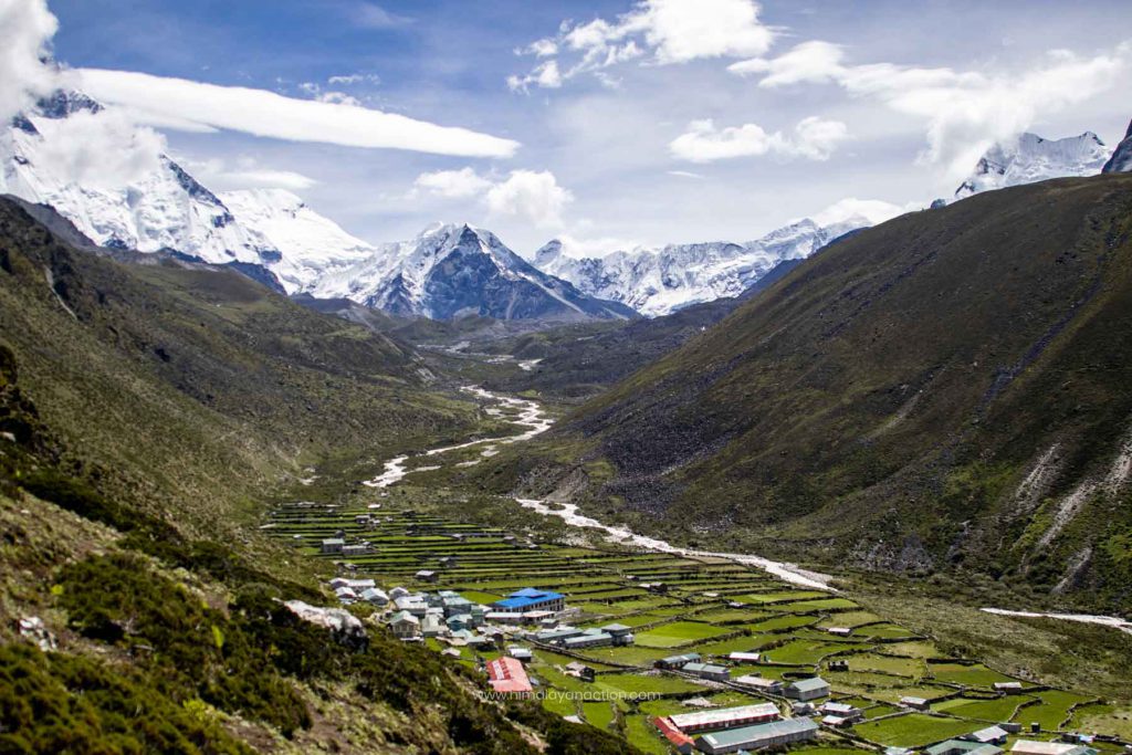 Dingboche Village, Everest Base Camp Trek, Himalayan Action