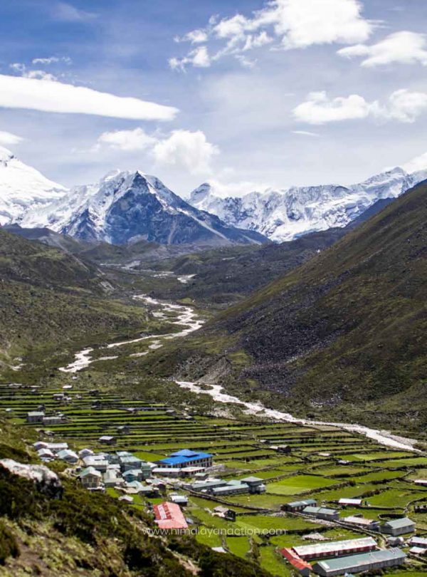 Dingboche Village, Everest Base Camp Trek, Himalayan Action