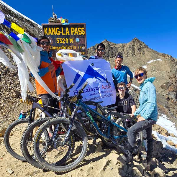 Himalayan Action About Page, Kang La Pass, Nar Phu Mountain Biking