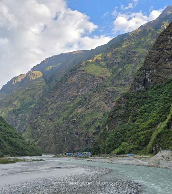 Nar Phu Valley Trek Start, Himalayan Action