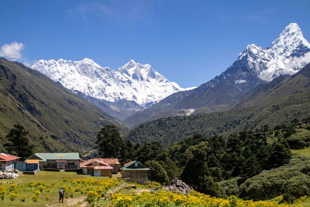 Tengboche View, Everest Base Camp Trek, Himalayan Action