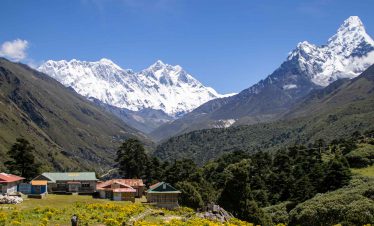 Tengboche View, Everest Base Camp Trek, Himalayan Action