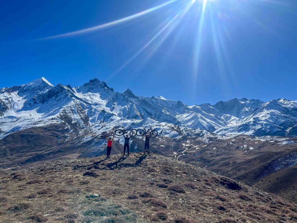 Lower Mustang Mountain Biking - Himalayan Action