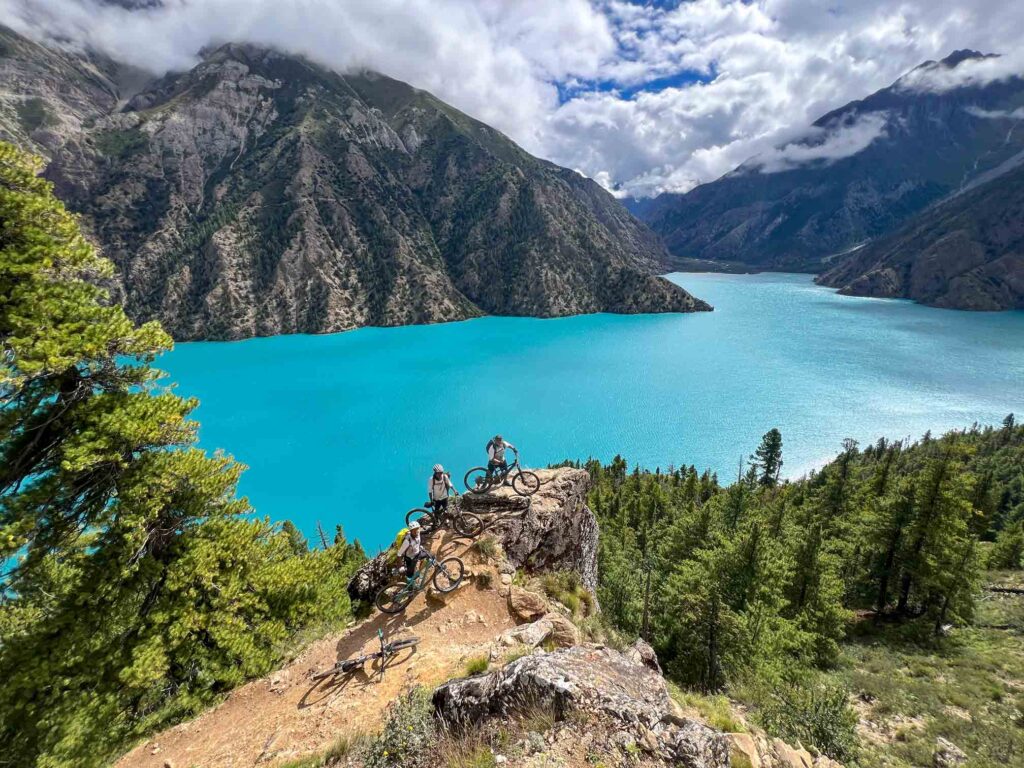 Shey Phoksundo Lake - Upper Dolpo Mountain Biking - Himalayan Action