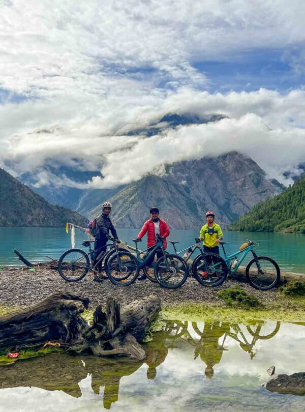 Shey Phoksundo Lake - Upper Dolpo Mountain Biking - Himalayan Action 2
