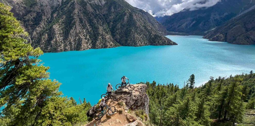 Shey Phoksundo Lake - Upper Dolpo Mountain Biking - Himalayan Action