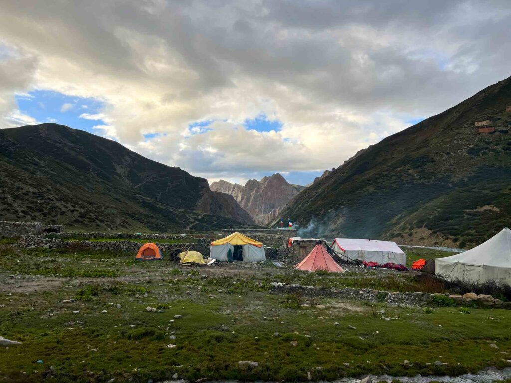 Tented Camps at Shey - Upper Dolpo Mountain Biking - Himalayan Action