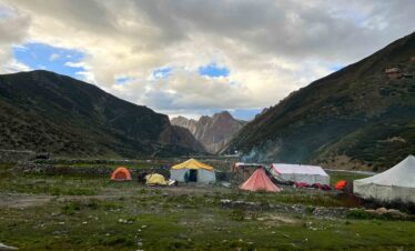 Tented Camps at Shey - Upper Dolpo Mountain Biking - Himalayan Action