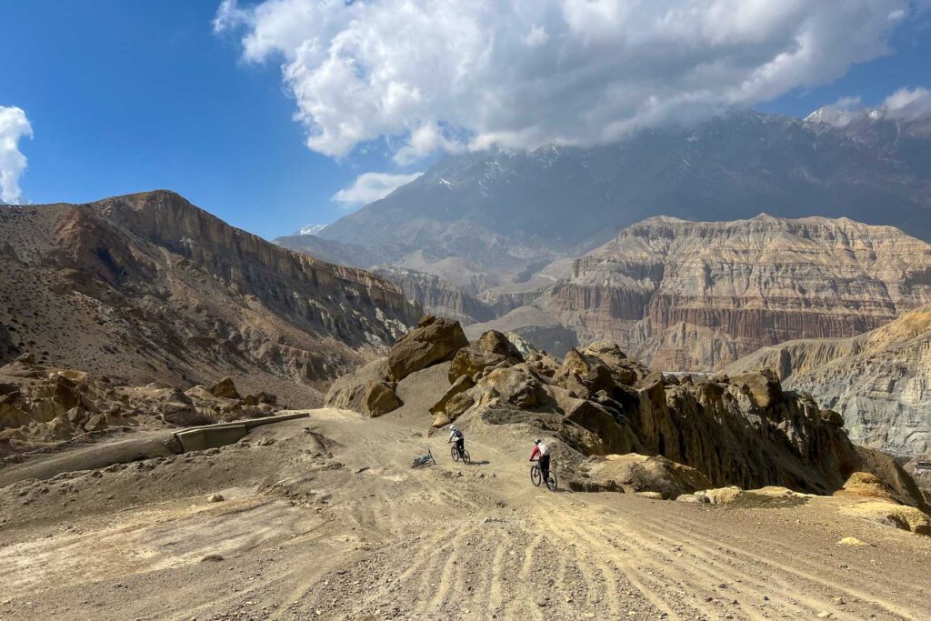 Tetang, Chusang, Upper Mustang Mountain Biking, Himalayan Action